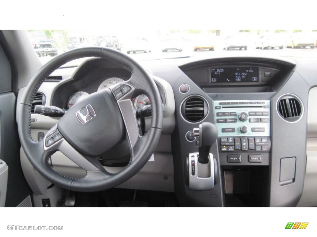 2011 Honda Pilot EX-L 4WD Gray Dashboard Photo #54416182