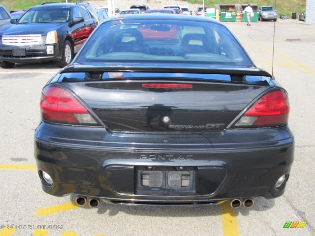 2004 Grand Am GT Coupe - Black / Dark Pewter photo #6