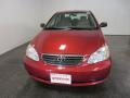 2007 Impulse Red Pearl Toyota Corolla CE  photo #2