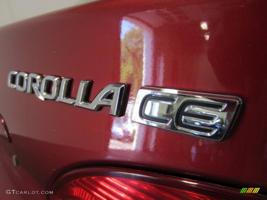 2007 Corolla CE - Impulse Red Pearl / Stone photo #15