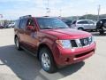 2007 Red Brawn Nissan Pathfinder SE 4x4  photo #9