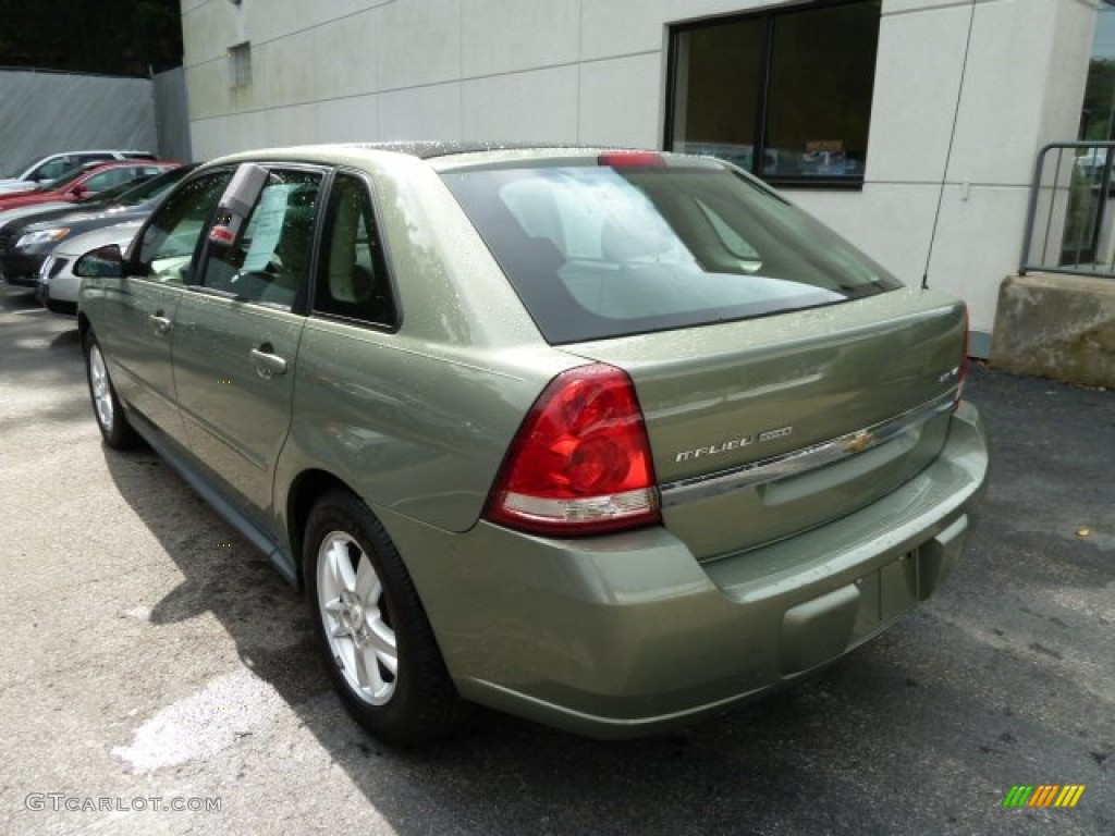 2005 Malibu Maxx LS Wagon - Silver Green Metallic / Neutral Beige photo #2