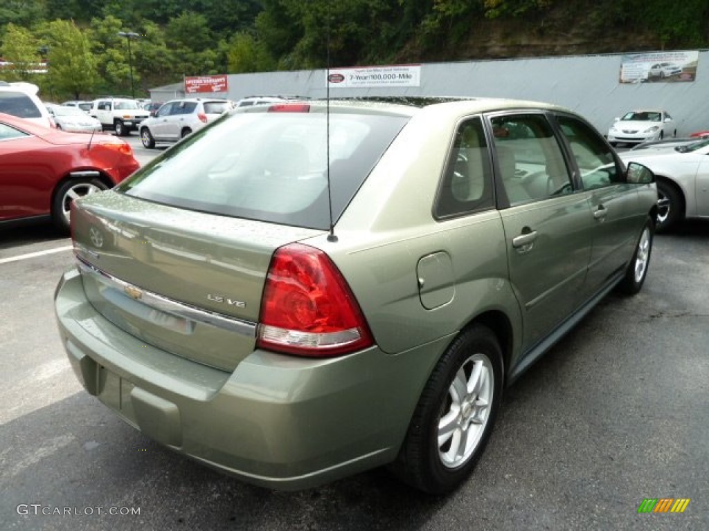 2005 Malibu Maxx LS Wagon - Silver Green Metallic / Neutral Beige photo #4