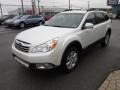 2011 Satin White Pearl Subaru Outback 2.5i Limited Wagon  photo #3
