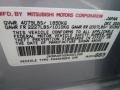 2010 Apex Silver Metallic Mitsubishi Lancer ES  photo #19