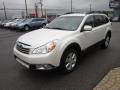 2011 Satin White Pearl Subaru Outback 2.5i Limited Wagon  photo #3