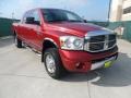 Inferno Red Crystal Pearl 2007 Dodge Ram 2500 SLT Mega Cab 4x4