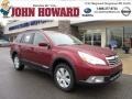 2011 Ruby Red Pearl Subaru Outback 2.5i Premium Wagon  photo #1