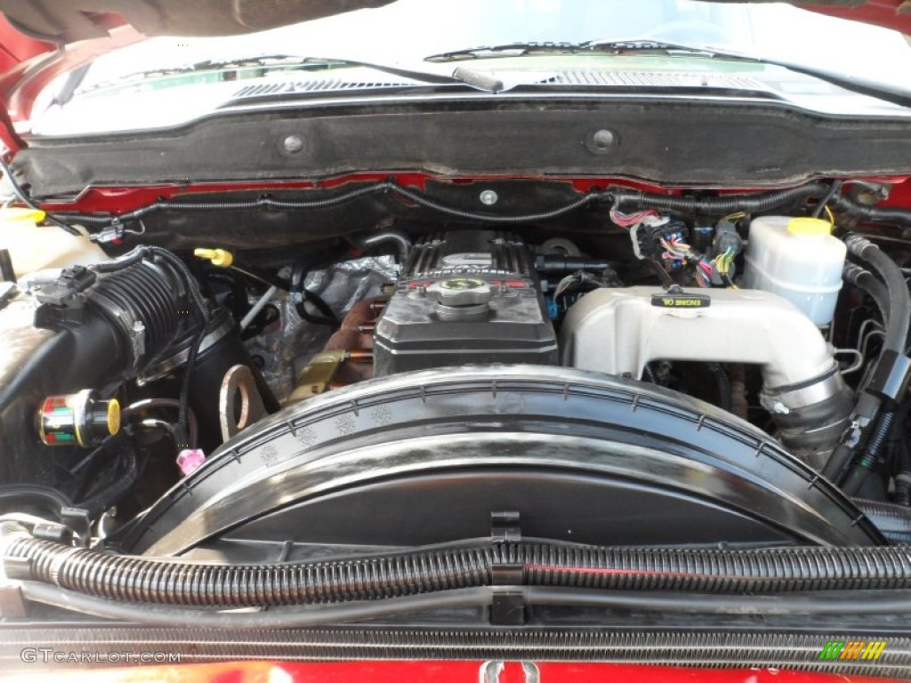 2007 Dodge Ram 2500 SLT Mega Cab 4x4 5.9L Cummins Turbo Diesel OHV 24V Inline 6 Cylinder Engine Photo #54420825
