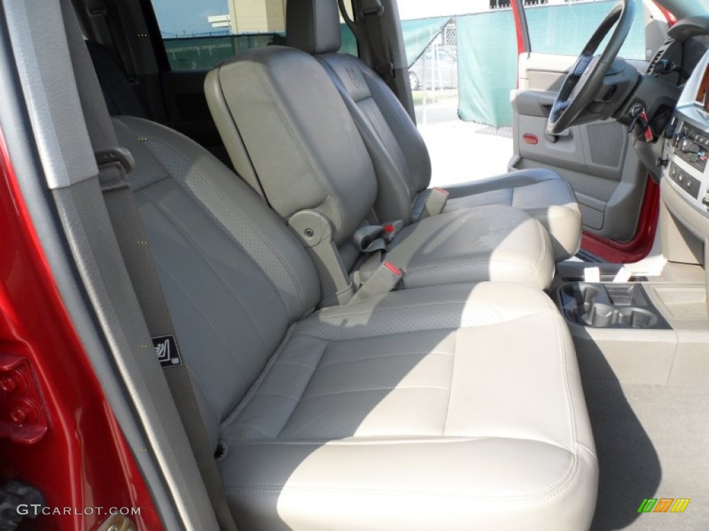 Khaki Interior 2007 Dodge Ram 2500 SLT Mega Cab 4x4 Photo #54420849