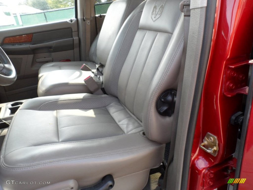 Khaki Interior 2007 Dodge Ram 2500 SLT Mega Cab 4x4 Photo #54420912