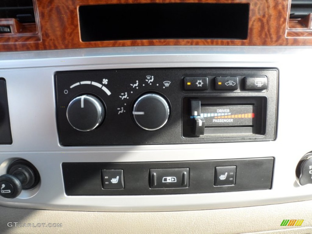 2007 Dodge Ram 2500 SLT Mega Cab 4x4 Controls Photo #54420966