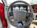 Khaki 2007 Dodge Ram 2500 SLT Mega Cab 4x4 Steering Wheel