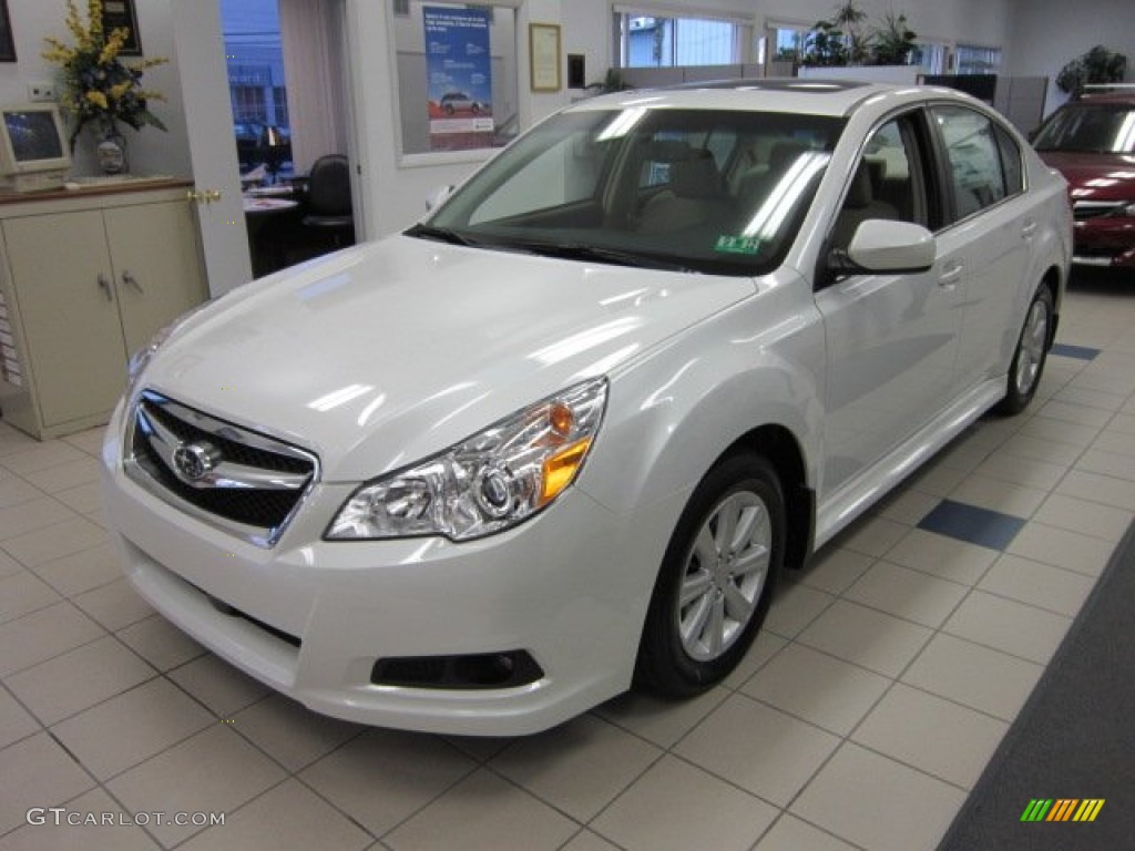 Satin White Pearl 2012 Subaru Legacy 2.5i Premium Exterior Photo #54421872