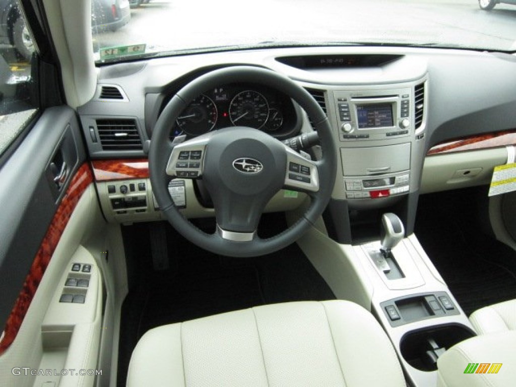 2012 Subaru Legacy 2.5i Limited Warm Ivory Dashboard Photo #54422159