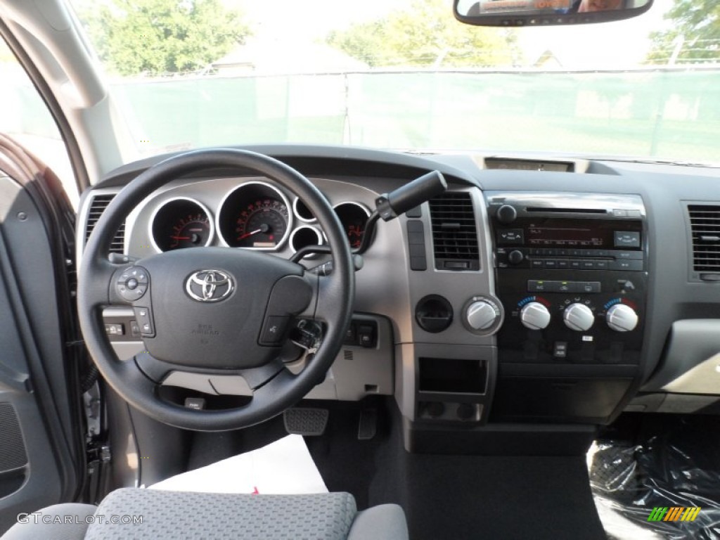 2012 Toyota Tundra CrewMax Graphite Dashboard Photo #54422298