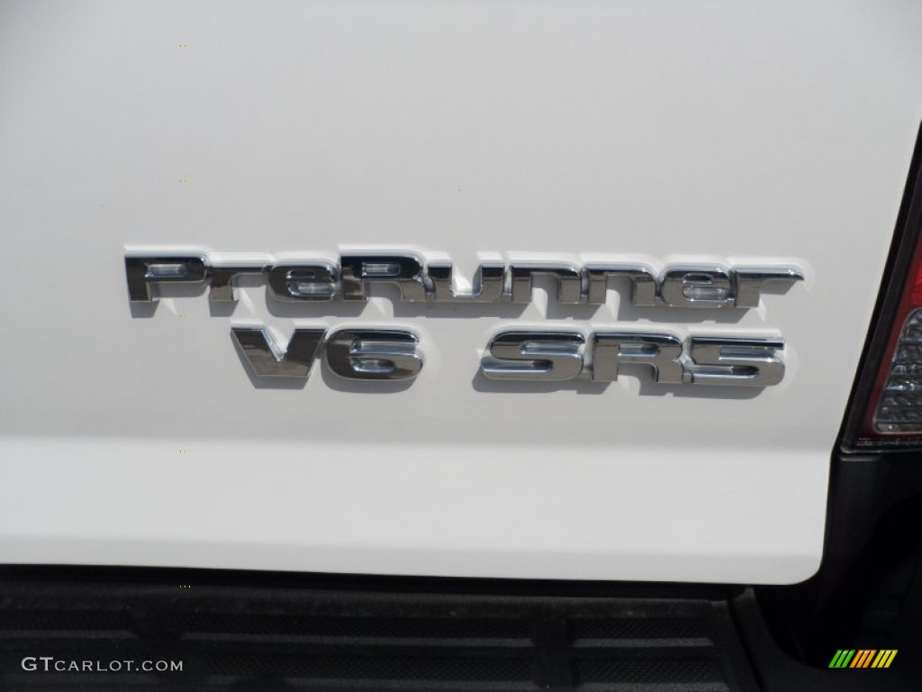 2012 Tacoma V6 SR5 Prerunner Access cab - Super White / Graphite photo #17