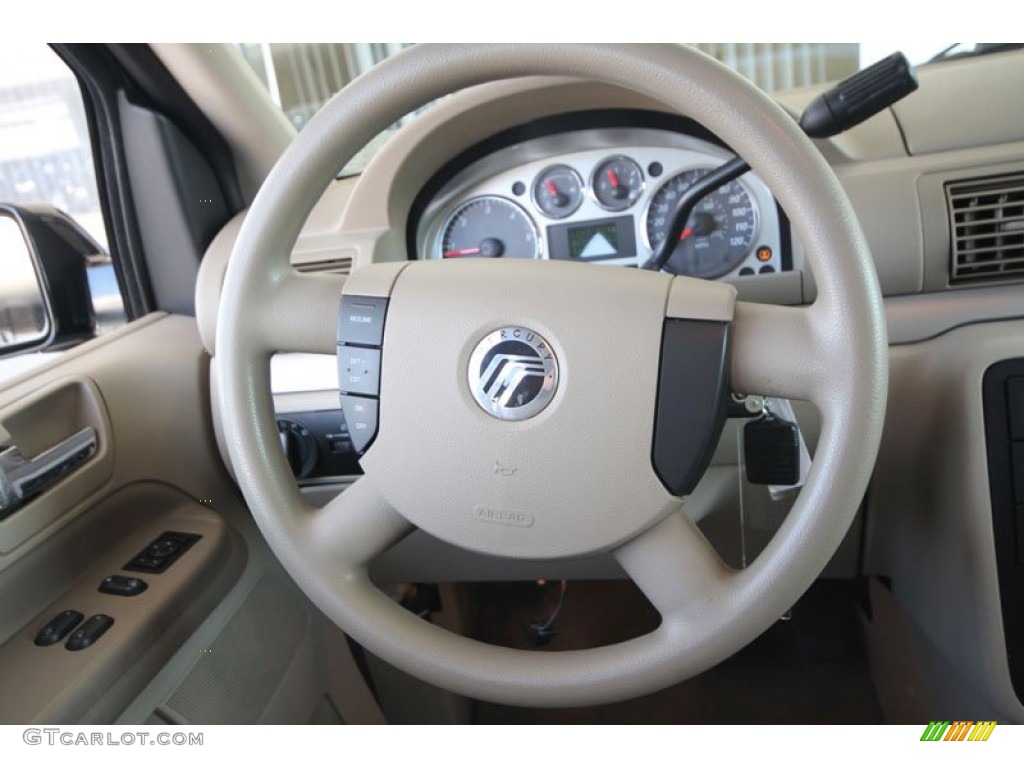 2004 Mercury Monterey Convenience Pebble Steering Wheel Photo #54423024
