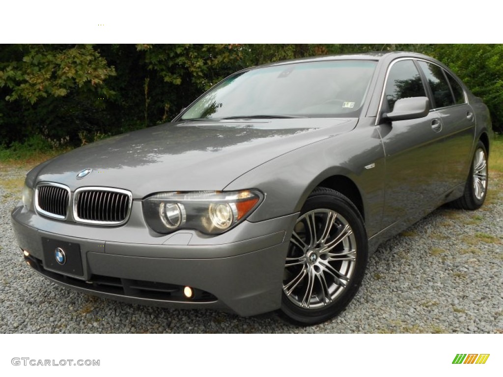 Sterling Grey Metallic 2004 BMW 7 Series 745i Sedan Exterior Photo #54423111