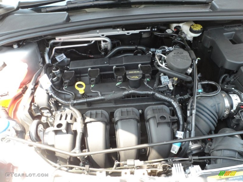 2012 Ford Focus Titanium Sedan 2.0 Liter GDI DOHC 16-Valve Ti-VCT 4 Cylinder Engine Photo #54423212