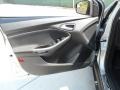 Charcoal Black 2012 Ford Focus Titanium Sedan Door Panel