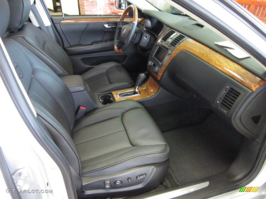 Ebony Interior 2011 Cadillac DTS Platinum Photo #54423333
