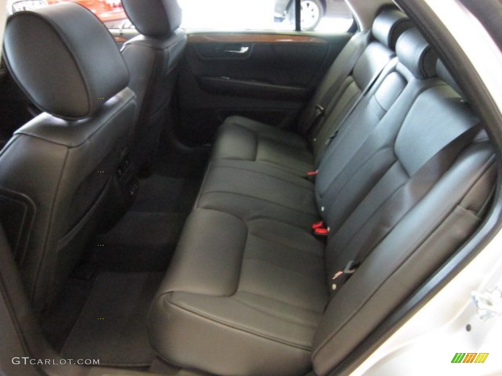 Ebony Interior 2011 Cadillac DTS Platinum Photo #54423354