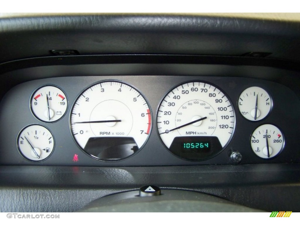 2004 Jeep Grand Cherokee Limited Gauges Photo #54423396