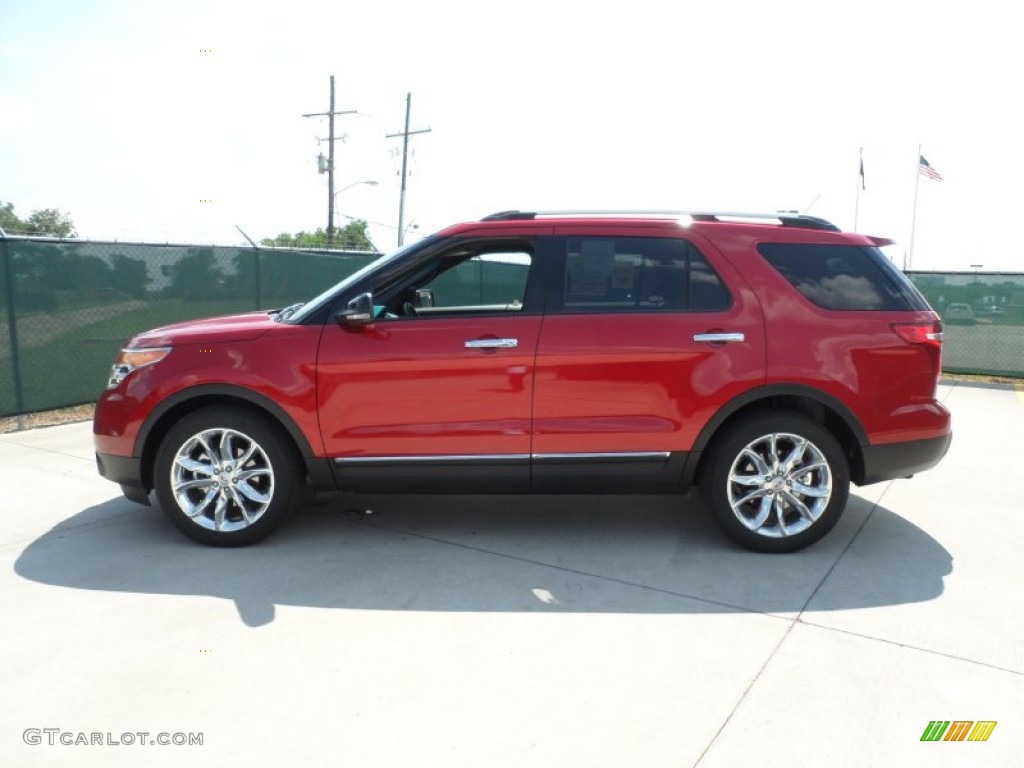 Red Candy Metallic 2012 Ford Explorer XLT Exterior Photo #54424110
