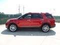 Red Candy Metallic 2012 Ford Explorer XLT Exterior