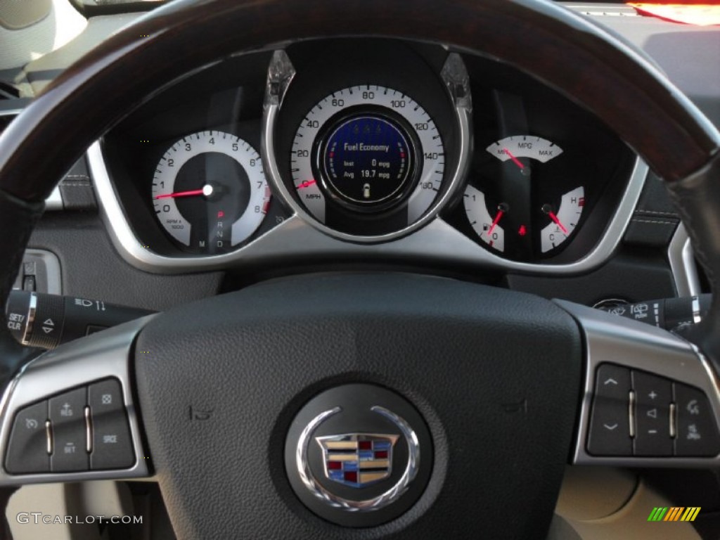 2010 SRX V6 - Black Raven / Shale/Ebony photo #14