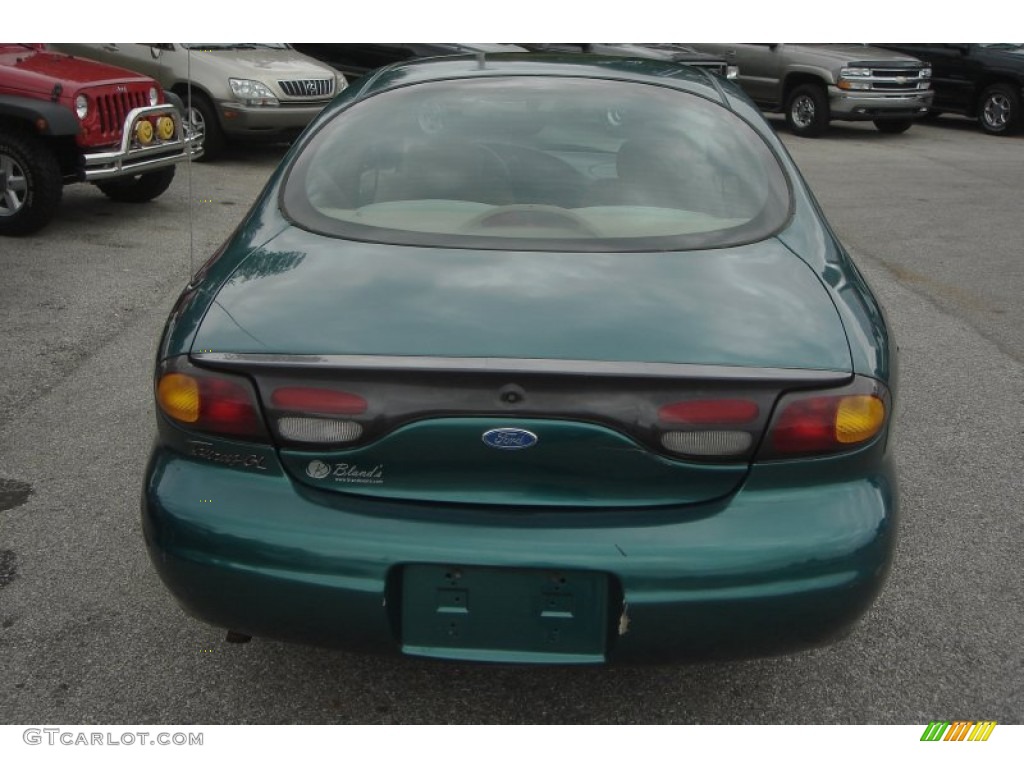 1996 Taurus GL - Pacific Green Metallic / Beige photo #2