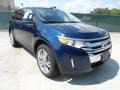 2012 Dark Blue Pearl Metallic Ford Edge Limited  photo #1