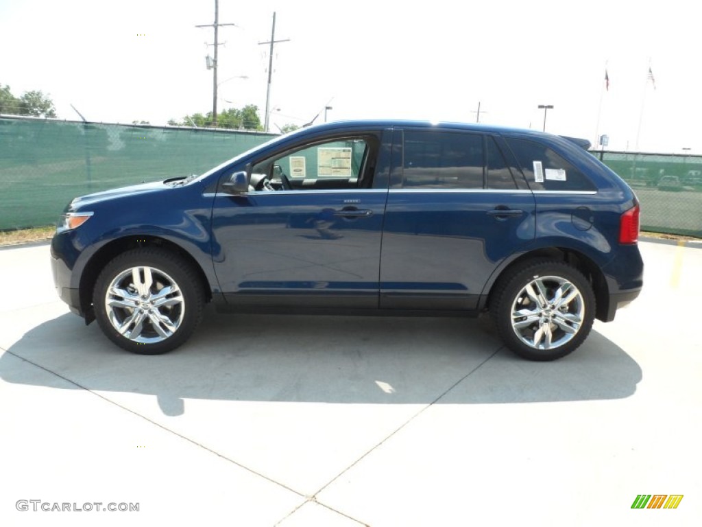 Dark Blue Pearl Metallic 2012 Ford Edge Limited Exterior Photo #54425130