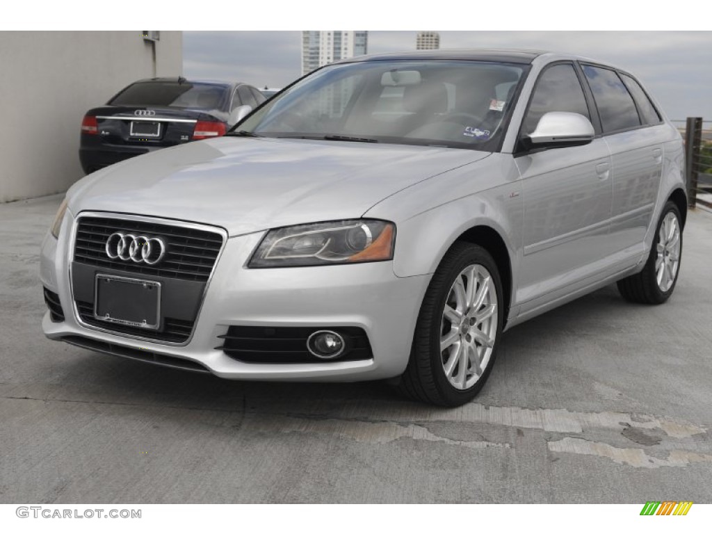 Ice Silver Metallic 2010 Audi A3 2.0 TDI Exterior Photo #54425169