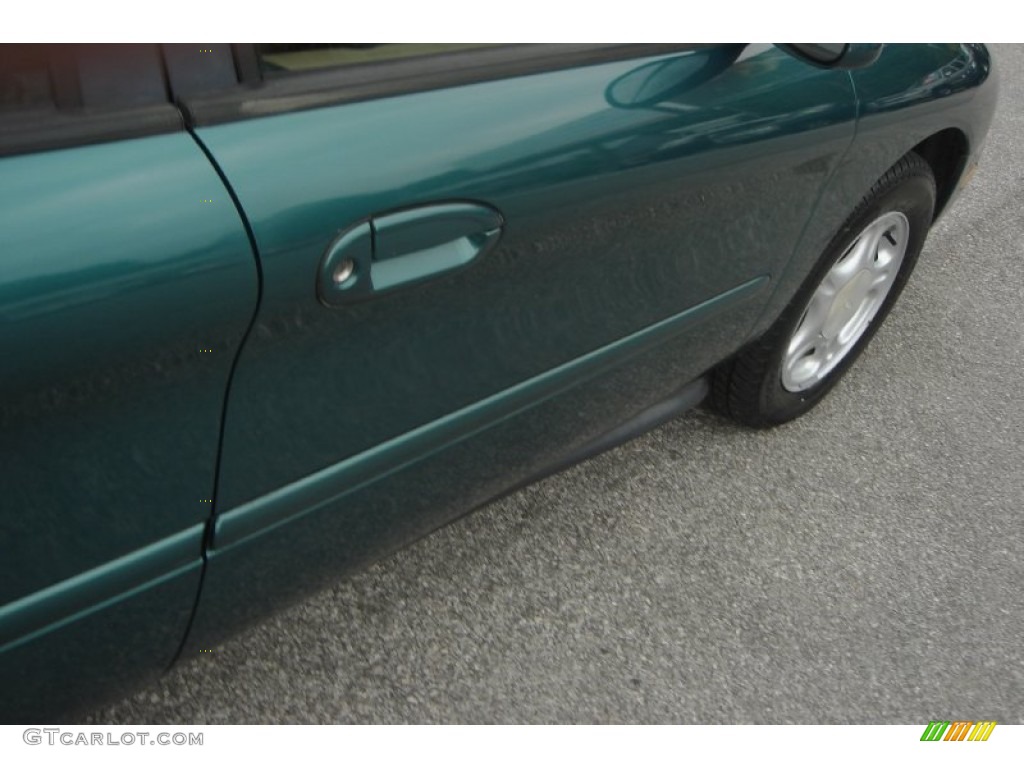 1996 Taurus GL - Pacific Green Metallic / Beige photo #28