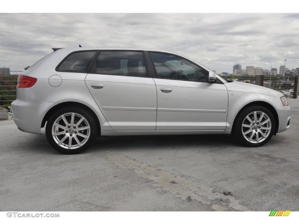 Ice Silver Metallic 2010 Audi A3 2.0 TDI Exterior Photo #54425223