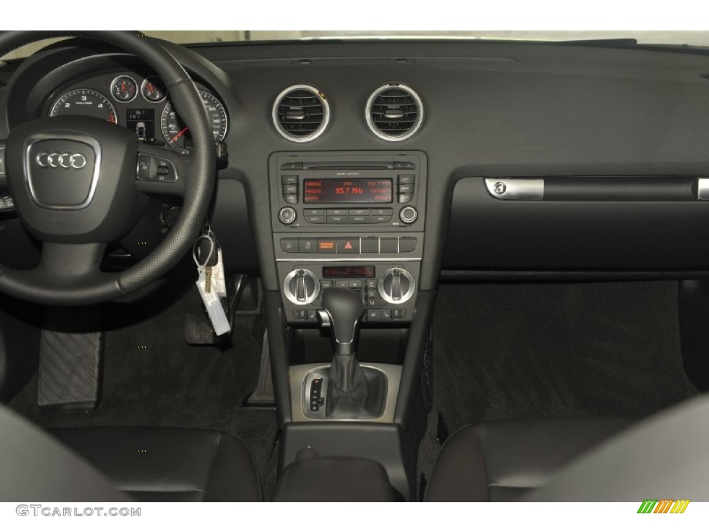 2010 Audi A3 2.0 TDI Black Dashboard Photo #54425434