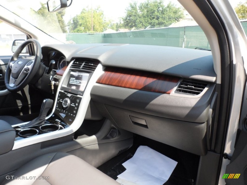 2012 Ford Edge Limited EcoBoost Charcoal Black Dashboard Photo #54425583