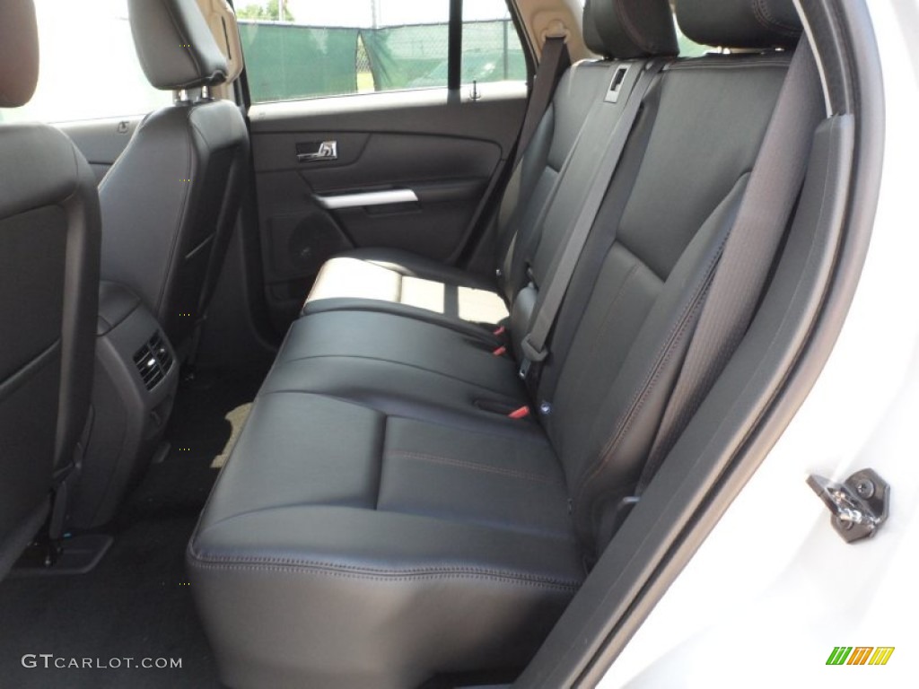 Charcoal Black Interior 2012 Ford Edge Limited EcoBoost Photo #54425628