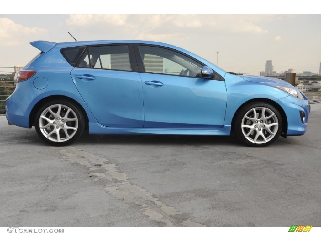 Celestial Blue Mica 2010 Mazda MAZDA3 MAZDASPEED3 Sport 5 Door Exterior Photo #54425631