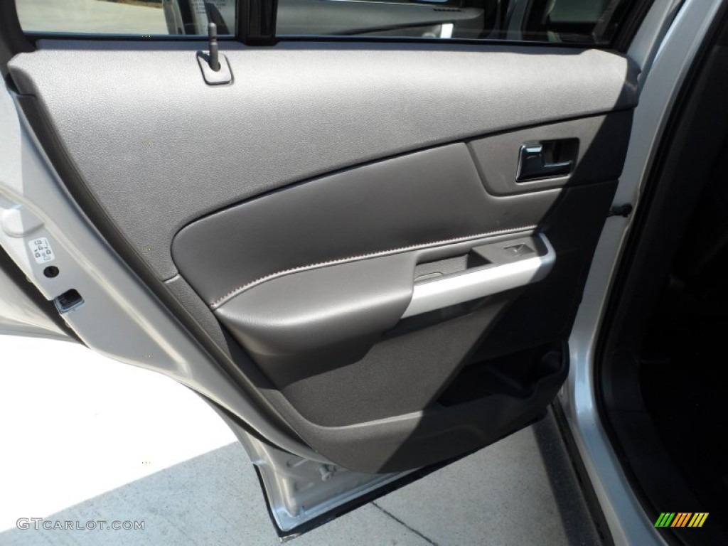 2012 Ford Edge Limited EcoBoost Charcoal Black Door Panel Photo #54425970