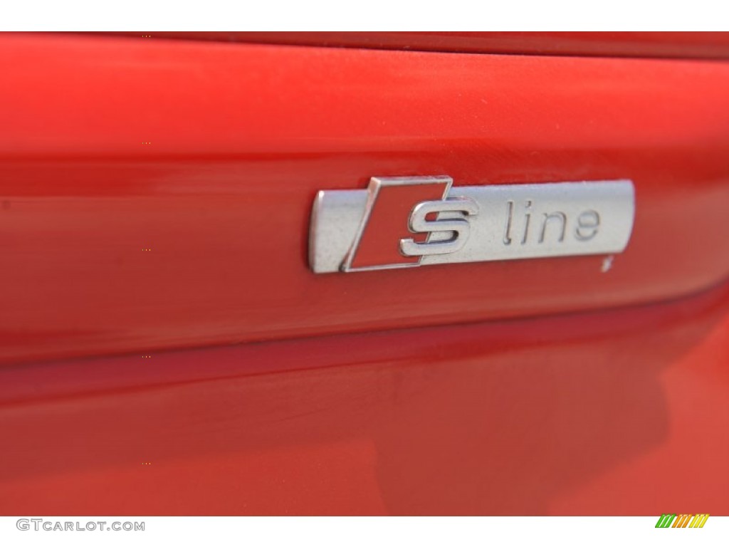 2008 A4 2.0T Cabriolet - Brilliant Red / Black photo #4