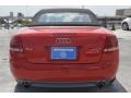 2008 Brilliant Red Audi A4 2.0T Cabriolet  photo #5