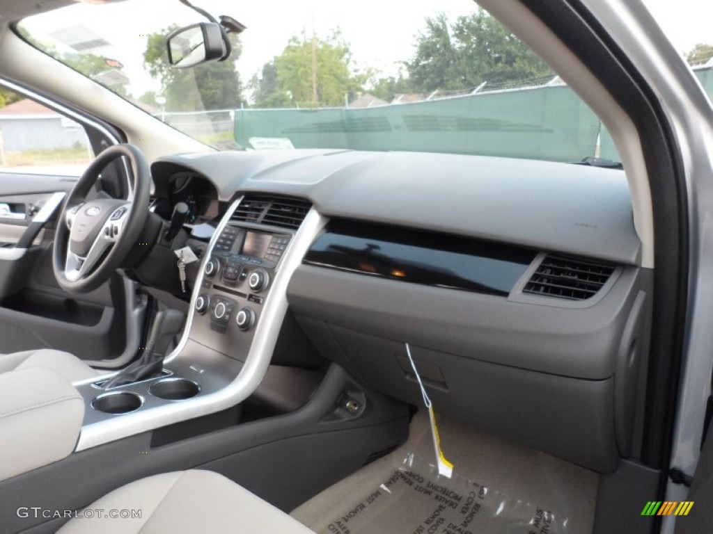 2012 Ford Edge SE EcoBoost Medium Light Stone Dashboard Photo #54426288