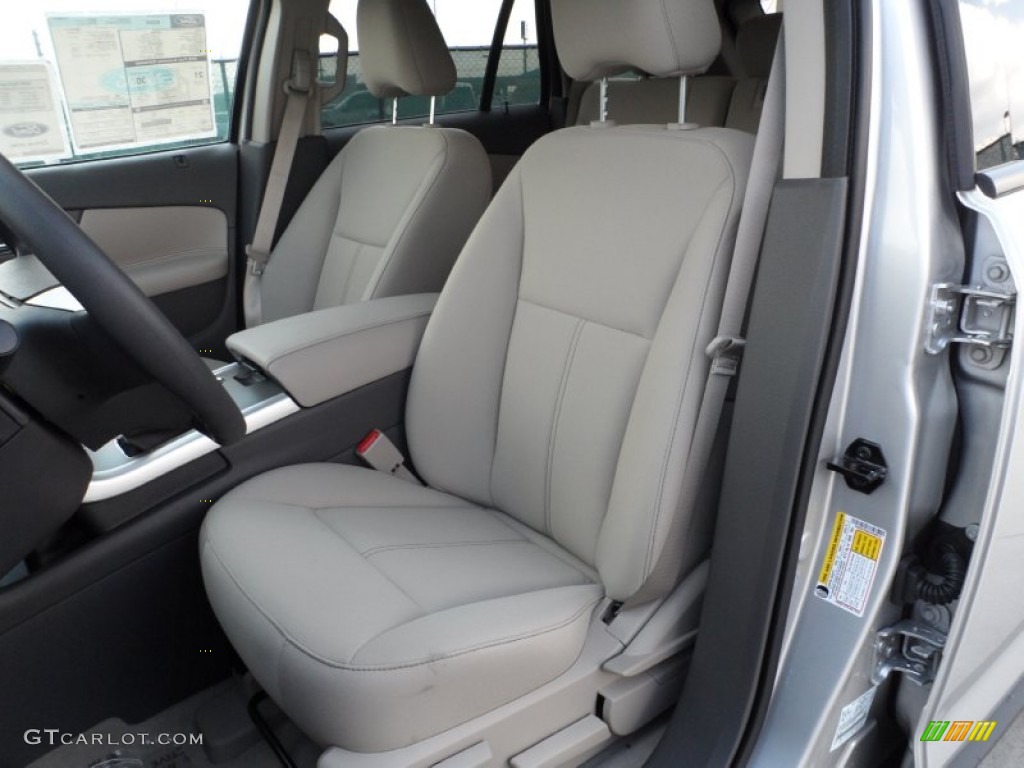 Medium Light Stone Interior 2012 Ford Edge SE EcoBoost Photo #54426351