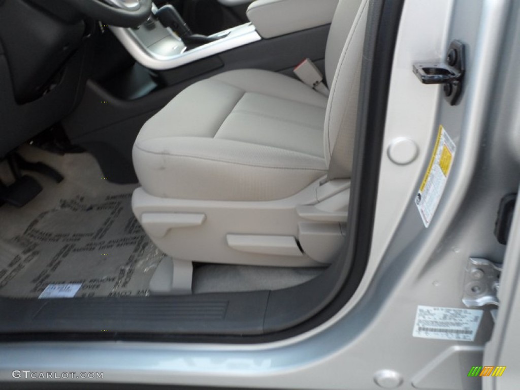 Medium Light Stone Interior 2012 Ford Edge SE EcoBoost Photo #54426360