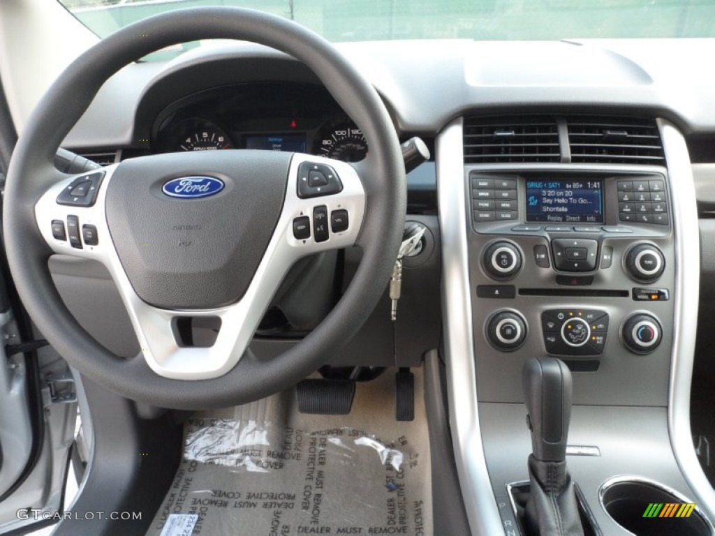 2012 Ford Edge SE EcoBoost Medium Light Stone Dashboard Photo #54426369