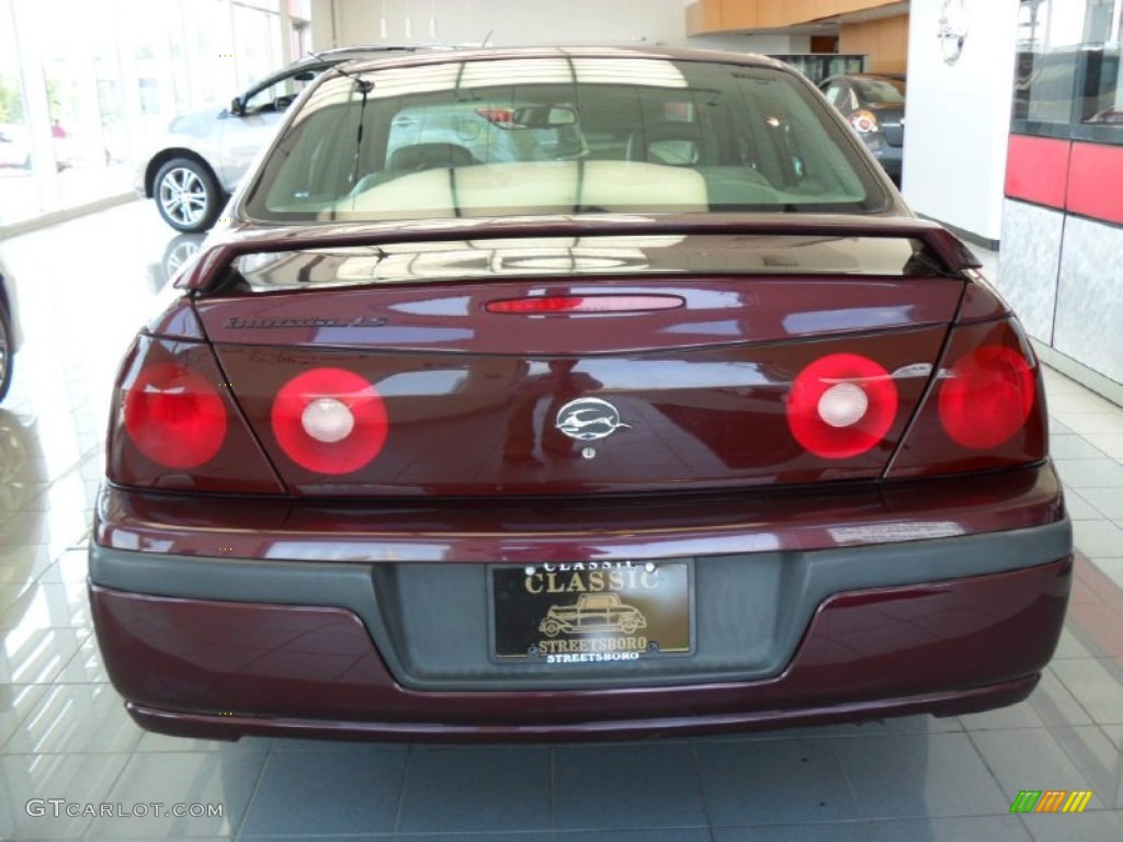 2003 Impala LS - Berry Red Metallic / Neutral Beige photo #6