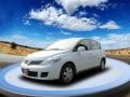 2008 Fresh Powder White Nissan Versa 1.8 S Hatchback  photo #1